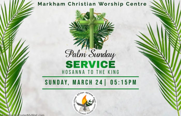 Sunday Service - March 24, 2024