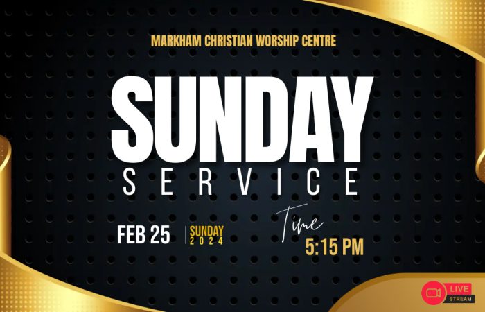 February 25, 2024 - Sunday Service